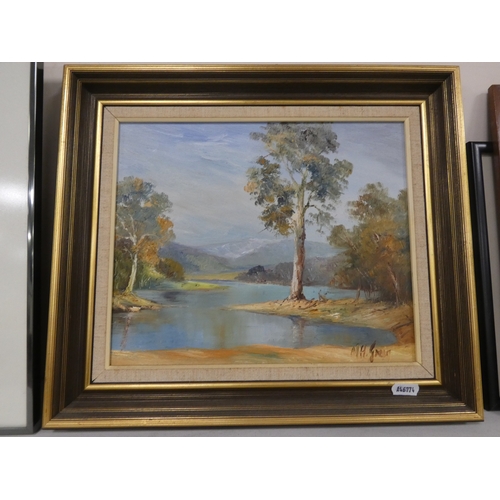 118 - Group of modern pictures to include Chinese and Japanese themed pictures, amateur artist watercolour... 