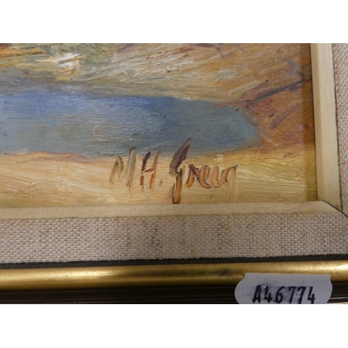 118 - Group of modern pictures to include Chinese and Japanese themed pictures, amateur artist watercolour... 