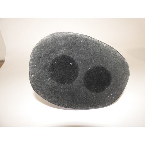 132 - Bronzed figure of a woodcock on composition marble base.