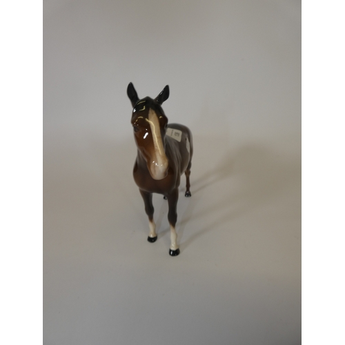 136 - Beswick horse figure.