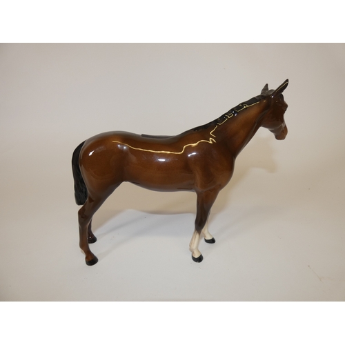 136 - Beswick horse figure.