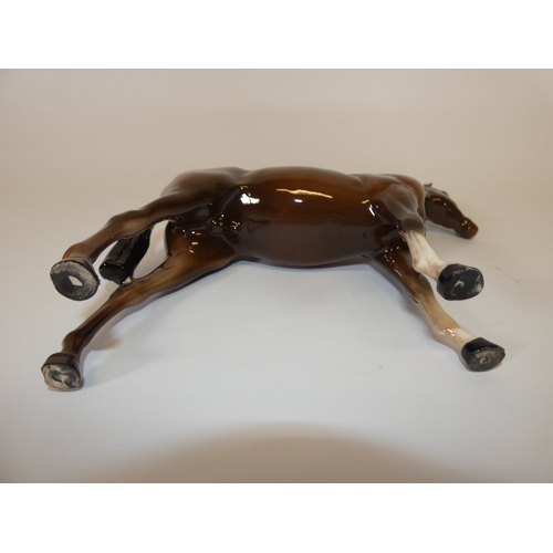 136 - Beswick horse figure.
