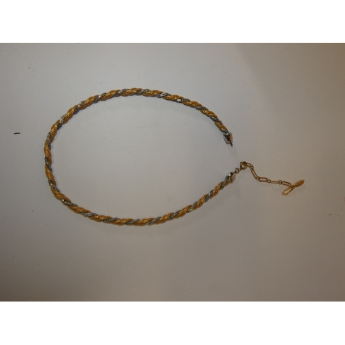 156 - Jewellery box containing costume jewellery to include chains, wristwatches and pendants etc.