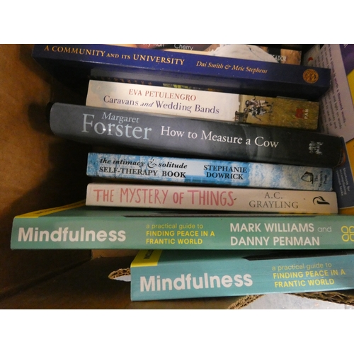 85 - Three boxes of general books and novels.