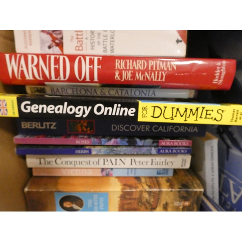 85 - Three boxes of general books and novels.