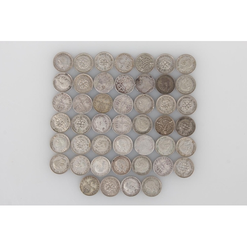 British coins to include 500 grade silver coins from circulation 46g ...