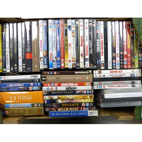 Large box of DVD's to include box sets.