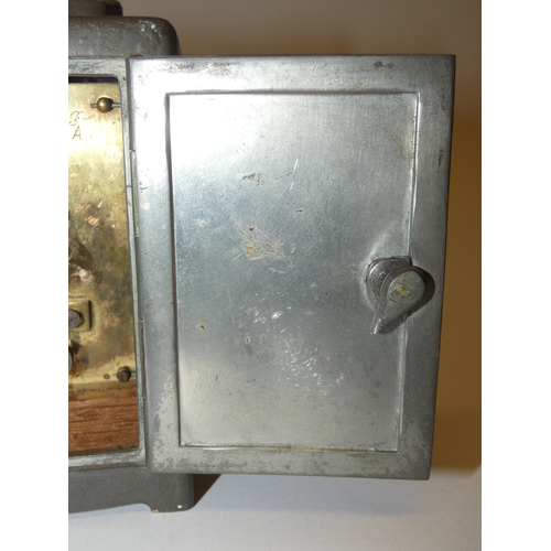 241 - Rex Silver for Liberty & CoArt Nouveau Tudric pewter carriage clock, the case with stylised ivy ... 