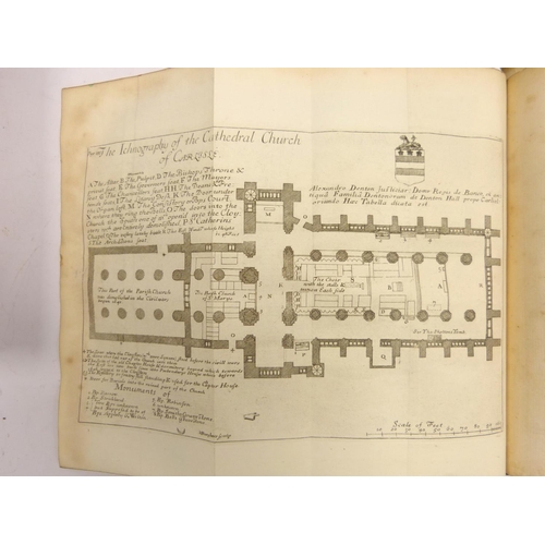 14 - WILLIS BROWNE.&nbsp;&nbsp;The Survey of the Cathedral Churches of York, Durham, Carlisle ... etc. &a... 