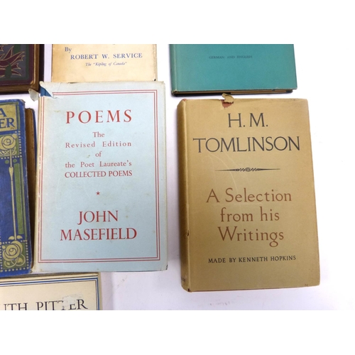 3 - Poetry & Literature.  Two cartons of various vols. incl. Talwyn Morris bdgs.