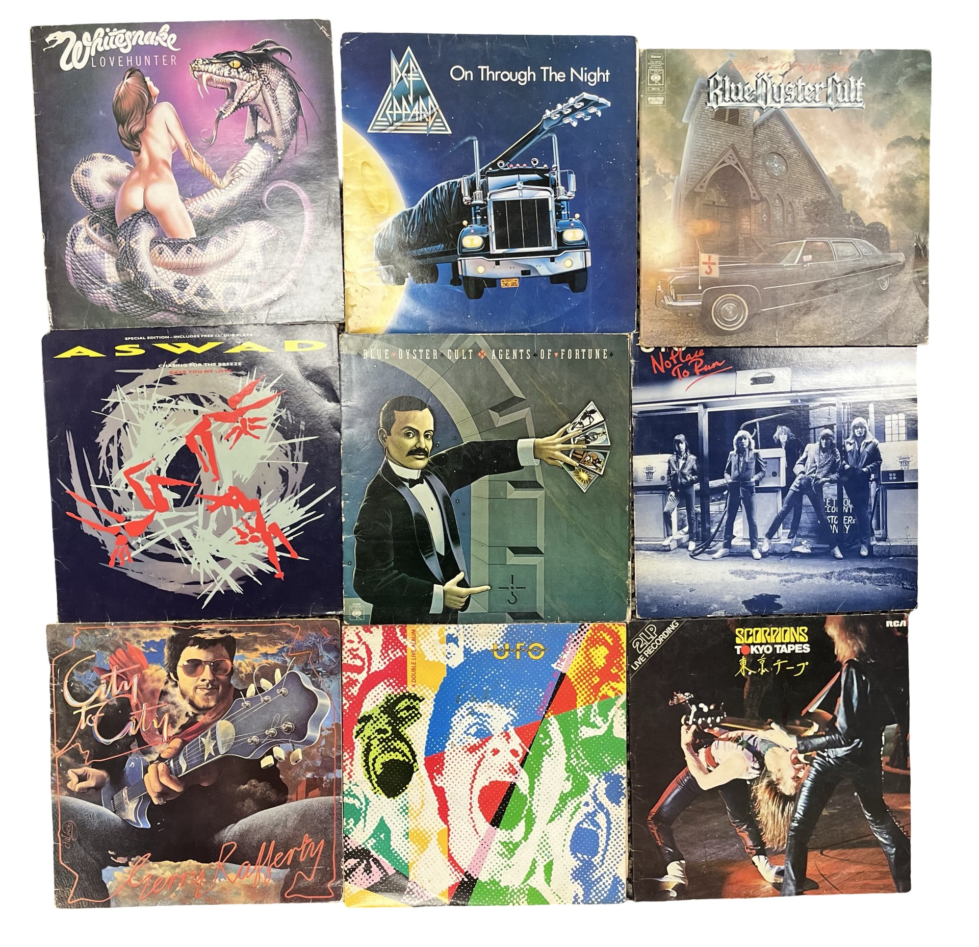 Collection of vinyl to include Black Sabbath, David Bowie, Fleetwood ...