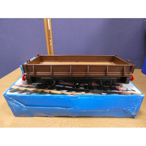 10 - Three boxed model carriages by Playmobil to include Shell tanker no 4107 and no 4104.