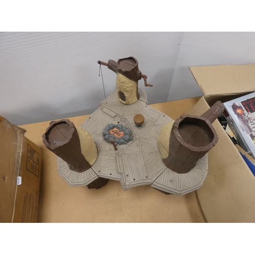 104 - Two boxes of childrens toys to include Space Pilot 