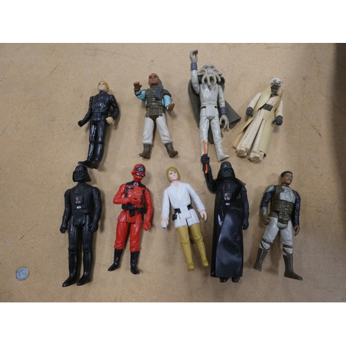 104 - Two boxes of childrens toys to include Space Pilot 