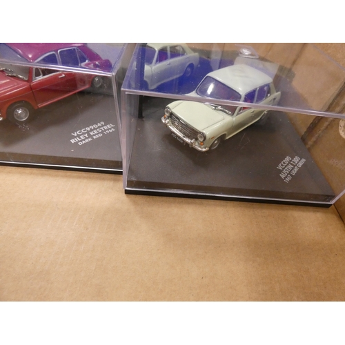 12 - Box of boxed model die cast cars to include Corgi, Troféu etc.