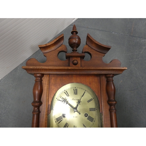36 - Maxim wall clock.