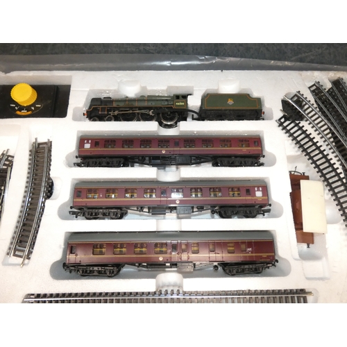 37 - Branch-Line boxed electric train set, another by Mainline of 