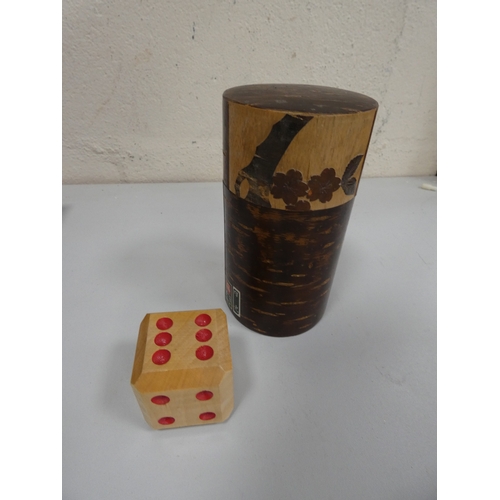 43 - Brass inlaid box, marquetry box, tribal panel etc.