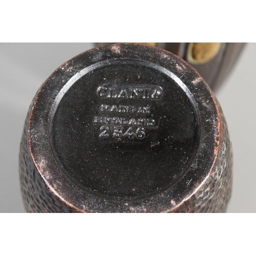 10 - Pair of Bretby style Clanta pattern 2346 vases, 25cm tall.&nbsp;