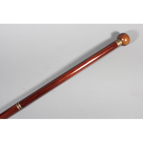 23 - Captains Compass Cane by A La Maison, boxed.&nbsp;