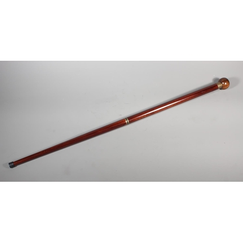 23 - Captains Compass Cane by A La Maison, boxed.&nbsp;