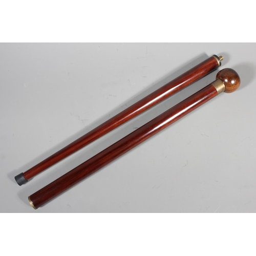 23 - Captains Compass Cane by A La Maison, boxed.&nbsp;