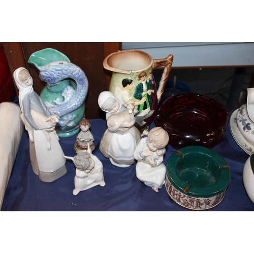 60 - Burgess & Leigh Ltd Burleigh Ware 'The Runaway Marriage A Romantic Couple Being Married by Black... 