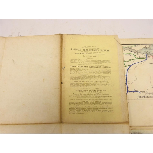 34 - TUCK HENRY.&nbsp;&nbsp;Tuck's Map of the Railways of Great Britain Open for Traffick, in Course of C... 