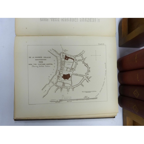 37 - TAYLOR HENRY.&nbsp;&nbsp;Old Halls in Lancashire & Cheshire. Litho plates & plans. Quarto. O... 