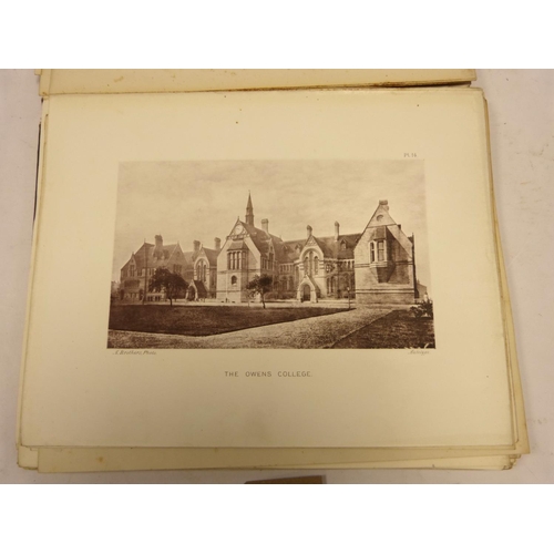 40 - ALFRED BROTHERS (Photographers).&nbsp;&nbsp;Manchester As It Is, A Series of Views of Public Buildin... 