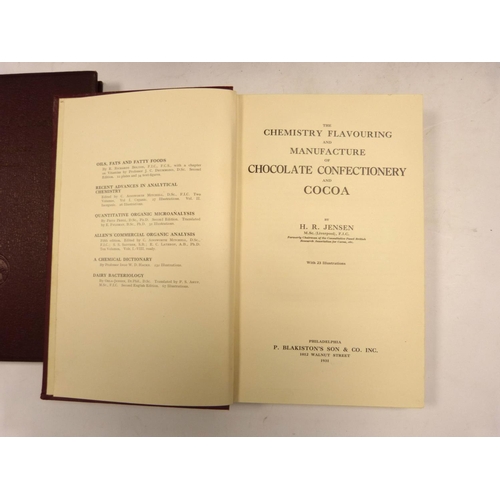 55 - Sugar, Chocolate & Cocoa.  A collections of vols. incl. J. A. R. & B. E. R. Newlands, Sugar,... 