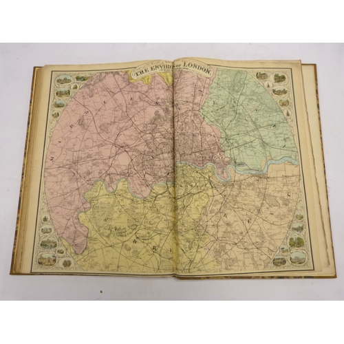 81 - BACON G. W. & CO.&nbsp;&nbsp;Bacon's Large Print County Atlas Comprising Forty Beautifully Engra... 