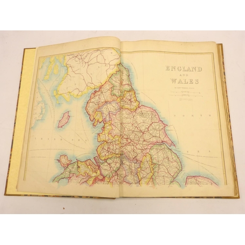81 - BACON G. W. & CO.&nbsp;&nbsp;Bacon's Large Print County Atlas Comprising Forty Beautifully Engra... 