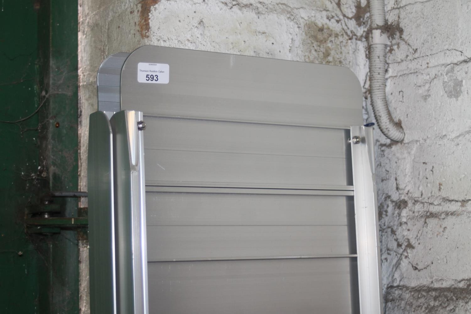 Ramp Factory portable access ramp, 182cm high.
