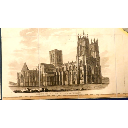 58 - TEESDALE HENRY & CO. & STOCKING C.&nbsp;&nbsp;Yorkshire ... Map of the County Constructed fr... 