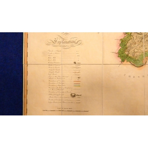 58 - TEESDALE HENRY & CO. & STOCKING C.&nbsp;&nbsp;Yorkshire ... Map of the County Constructed fr... 