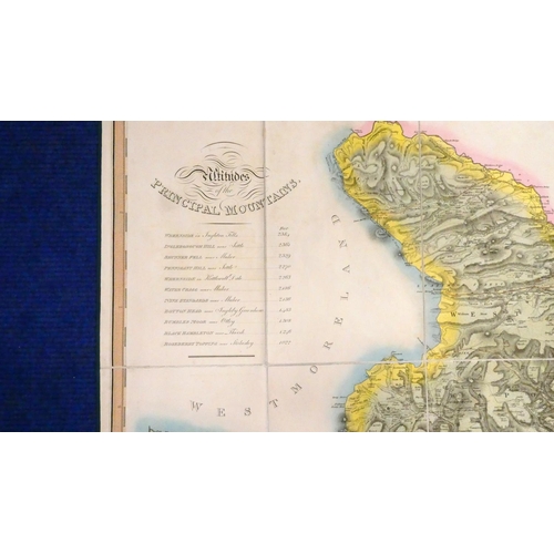 58 - TEESDALE HENRY & CO. & STOCKING C.&nbsp;&nbsp;Yorkshire ... Map of the County Constructed fr... 