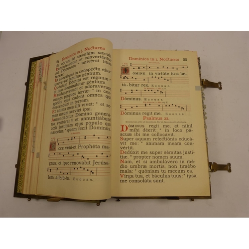92 - CISTERCIAN ORDER.  Psalterium Davidicum ad Usum Sacri Ordinis Cisterciensis ... Cura ... Gabrielis S... 