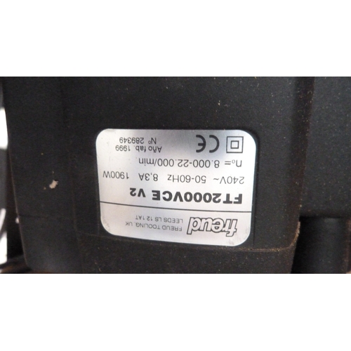 Freud FT2000VCE variable speed plunge router, router table, boxed ...