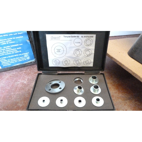 Freud FT2000VCE variable speed plunge router, router table, boxed ...