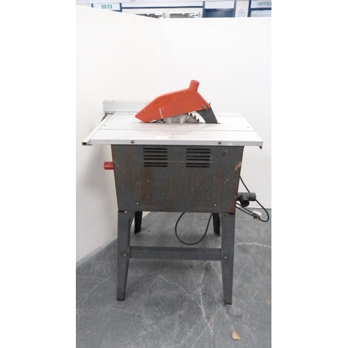 Pro Performance table saw.