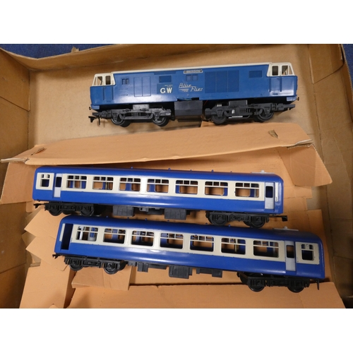 Two model Big Big Train sets and track.