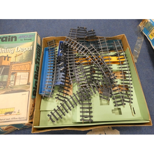 Two model Big Big Train sets and track.