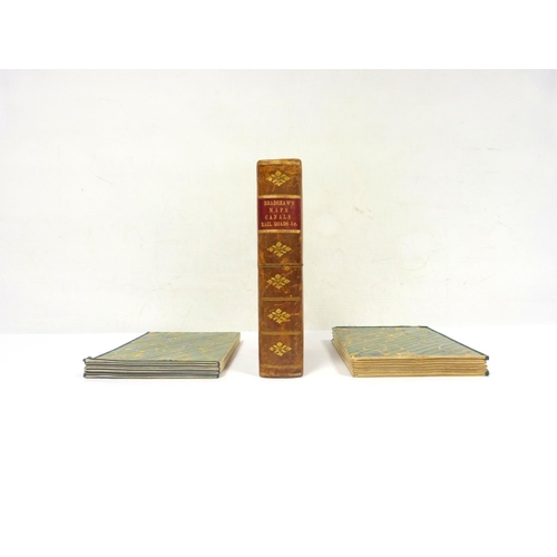 57 - BRADSHAW G.  2 maps. G. Bradshaw's Map of Canals Situated in the Counties of Lancaster, York, Derby ... 