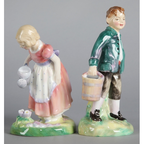 26 - Two Royal Doulton figures to include 'Mary Mary' HN 1946 and 'Jack HN 2060 (2).