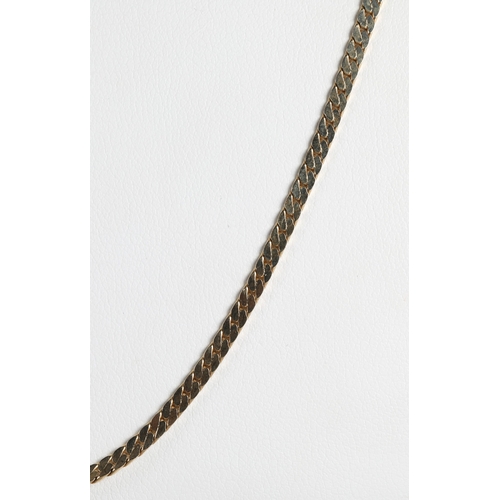 59 - 14ct gold chain, gross weight 9.7g.