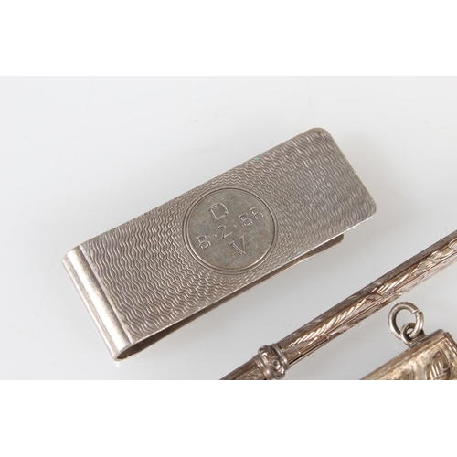 240 - Silver novelty book shaped pendant with hinged compartment by Crisford & Norris Ltd, Birmingham ... 