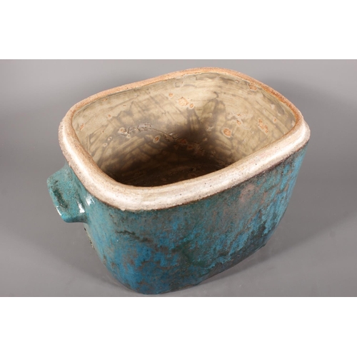 42 - Denise Kate Wren (Australian/British 1891-1979) for Oxshott Pottery, a large pottery bread bin with ... 