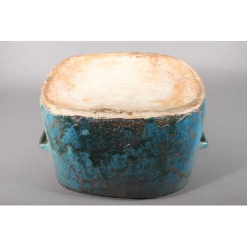 42 - Denise Kate Wren (Australian/British 1891-1979) for Oxshott Pottery, a large pottery bread bin with ... 
