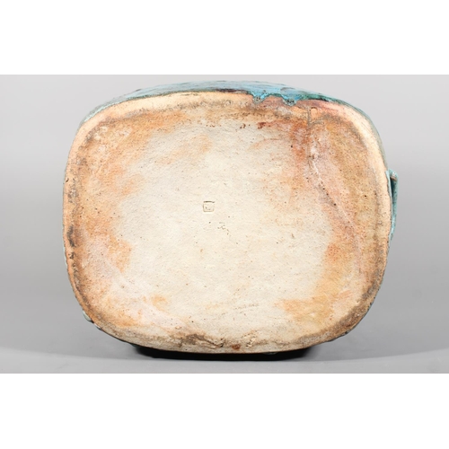 42 - Denise Kate Wren (Australian/British 1891-1979) for Oxshott Pottery, a large pottery bread bin with ... 